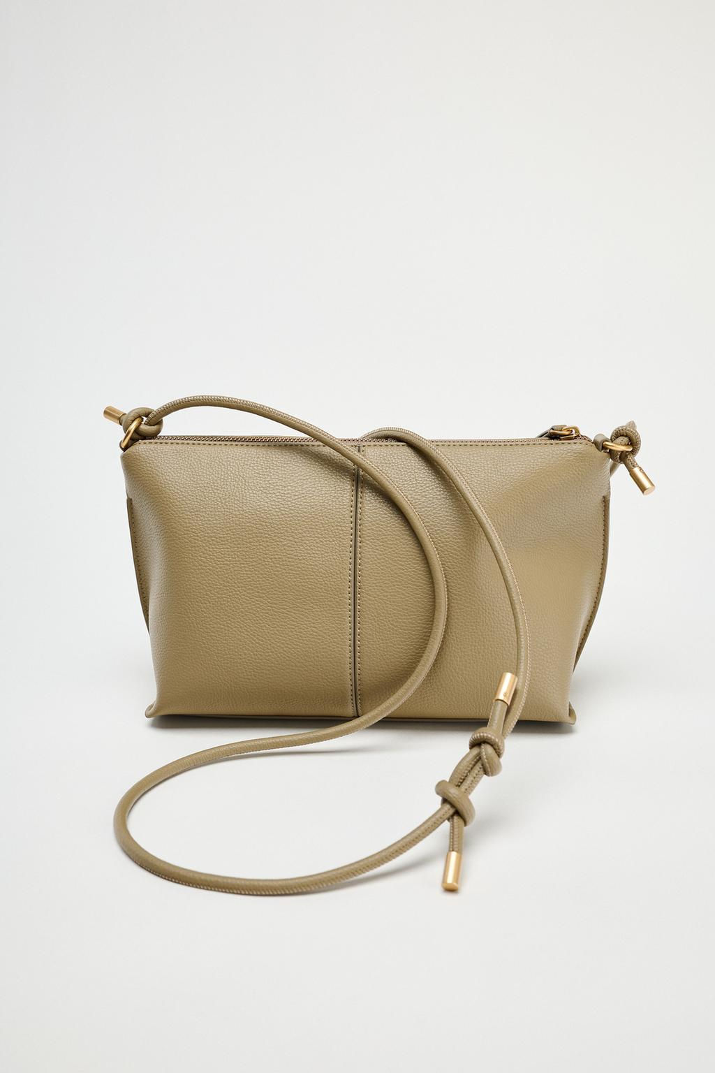 KNOTTED CROSSBODY BAG - Zara фото 3