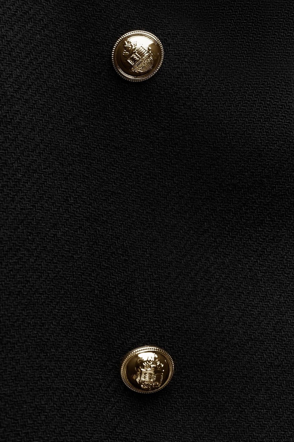 WOOL DOUBLE-BREASTED COAT - Zara фото 17