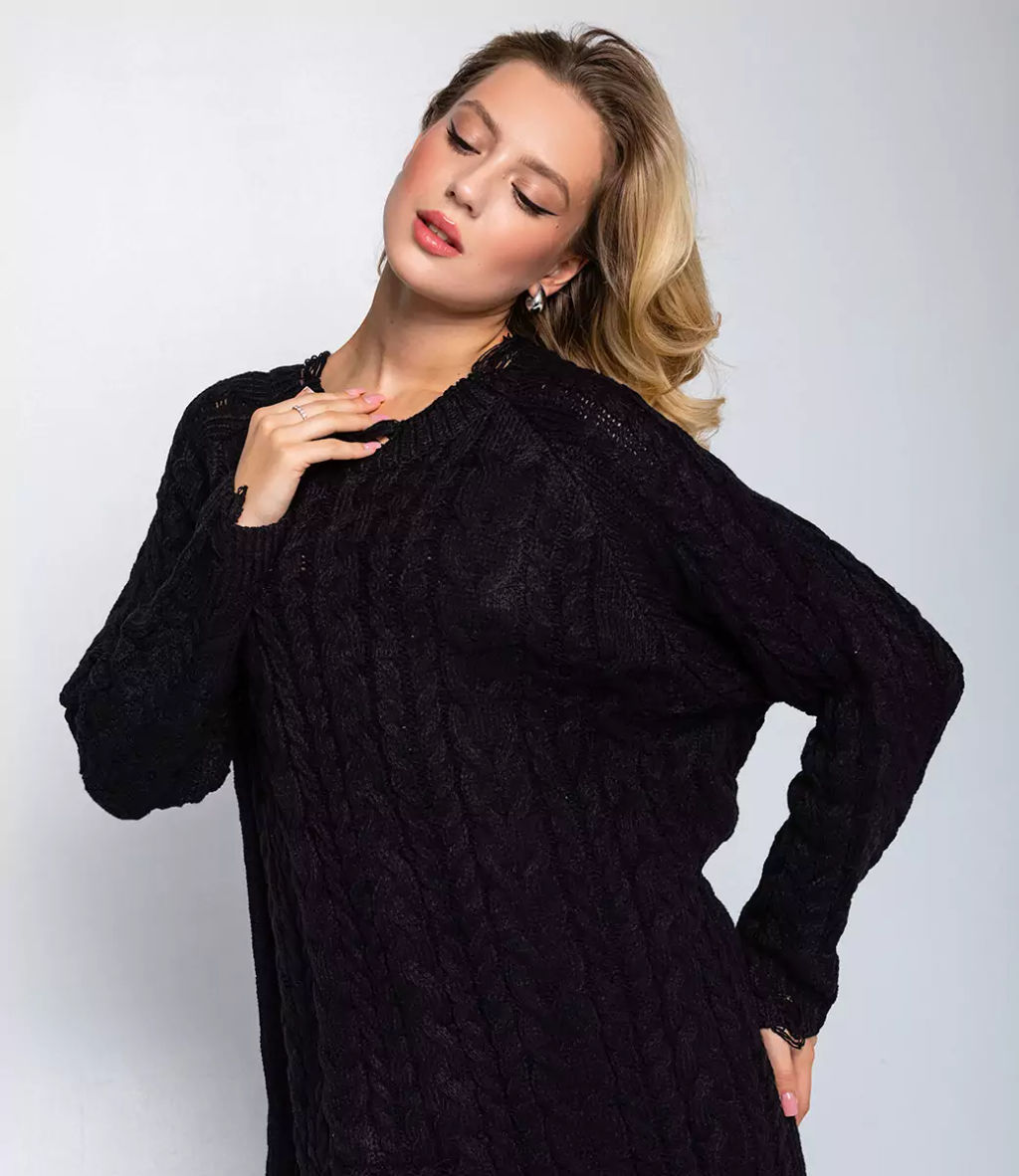 Джемпер #КТ853 (2), чёрный