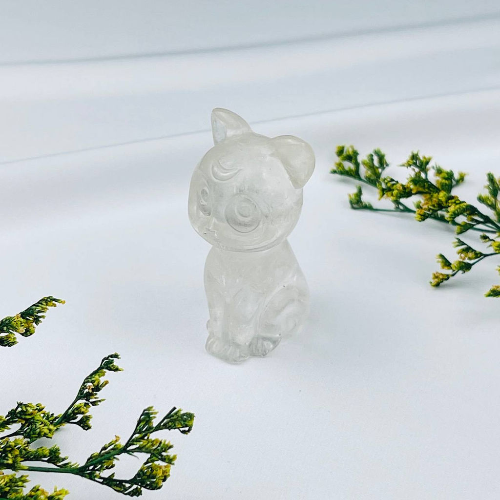 Фигурка Кошка из Горного Хрусталя - Радуга самоцветов фото 2