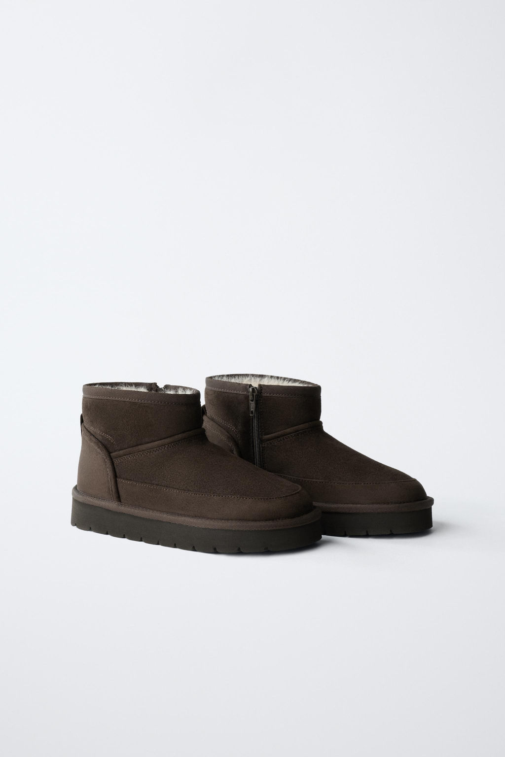 LINED ANKLE BOOTS - Zara фото 11