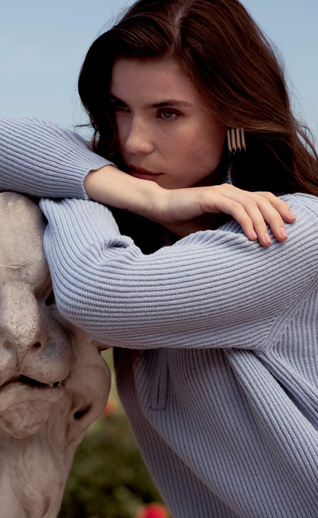 Платье Fine Joyce голубой хлопок с нейлоном фото 5