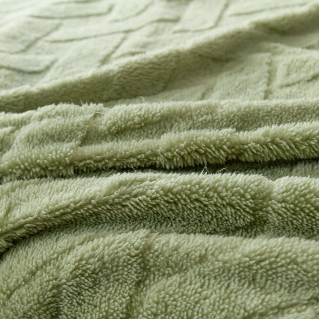 Плед Fluffy бамбуковая микрофибра FL013 (150*200) - Ситрейд фото 3