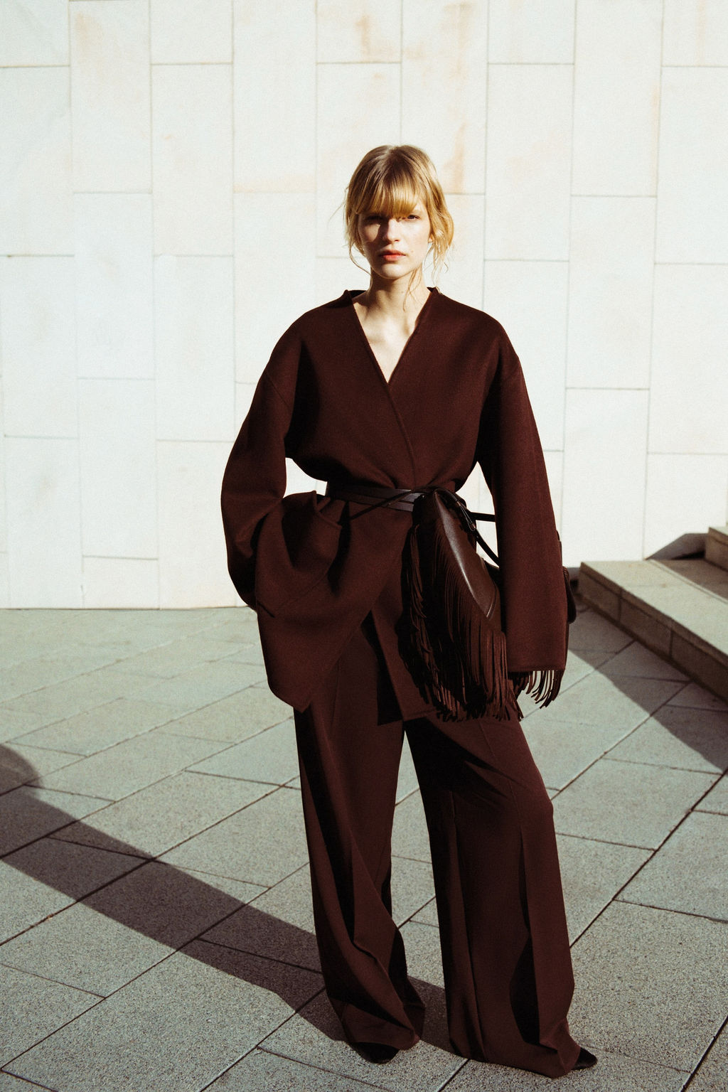 Wide tailored trousers - H&m фото 5