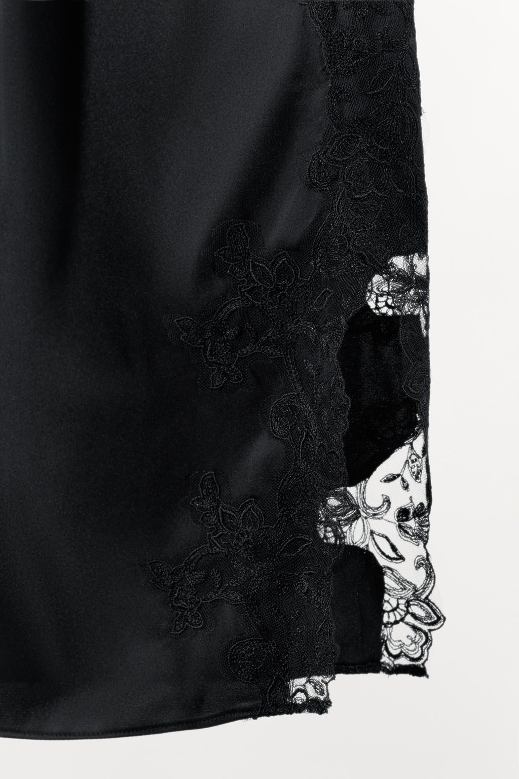 SATIN LACE TROUSERS - Zara фото 14