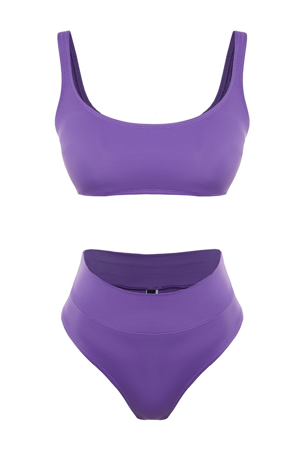 TRENDYOLMILLA Siyah Bralet Yuksek Bel High Leg Regular Core Bikini Tak?m? TBESS22BT0010  фото 26