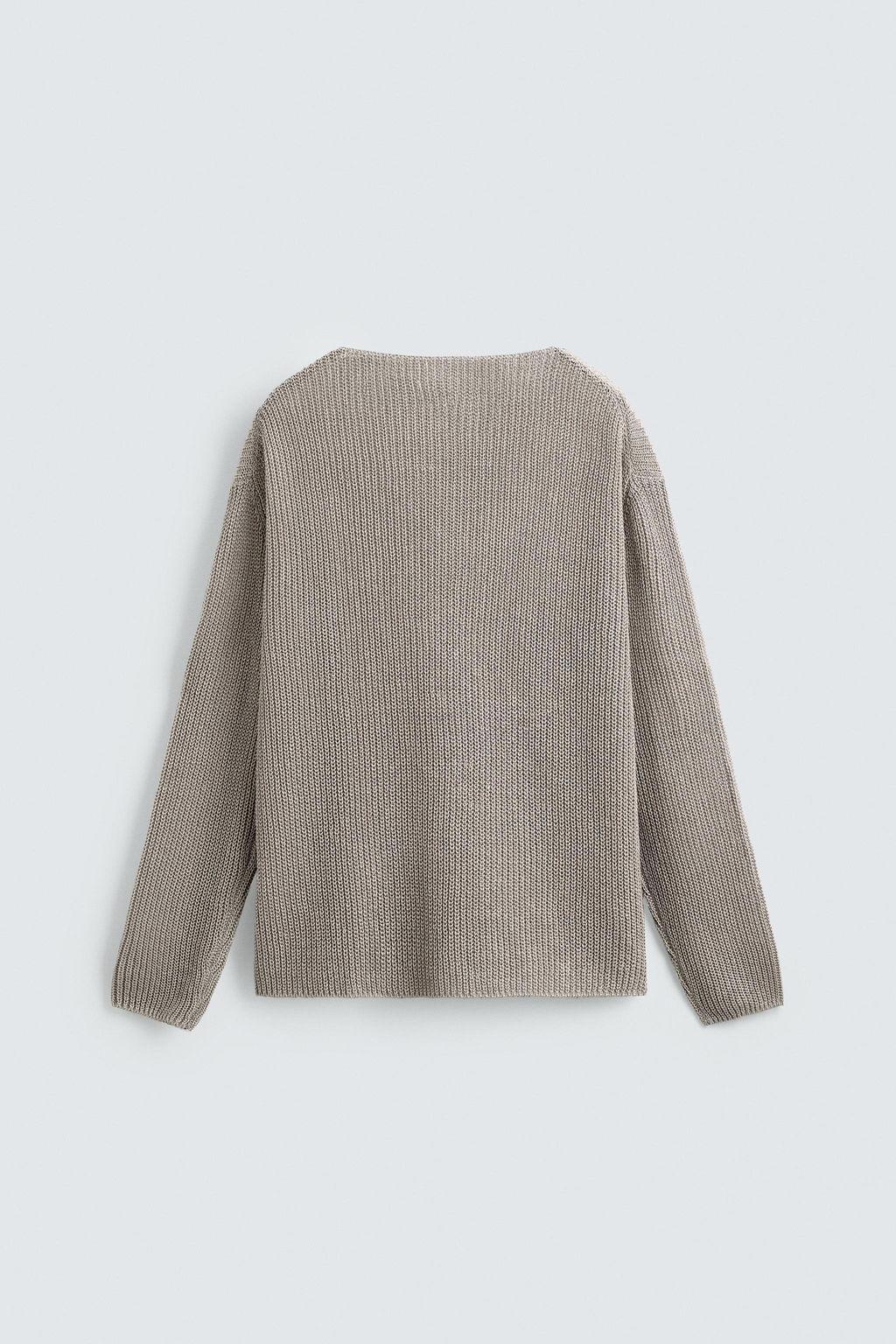 HEMP KNIT JUMPER - Zara фото 8