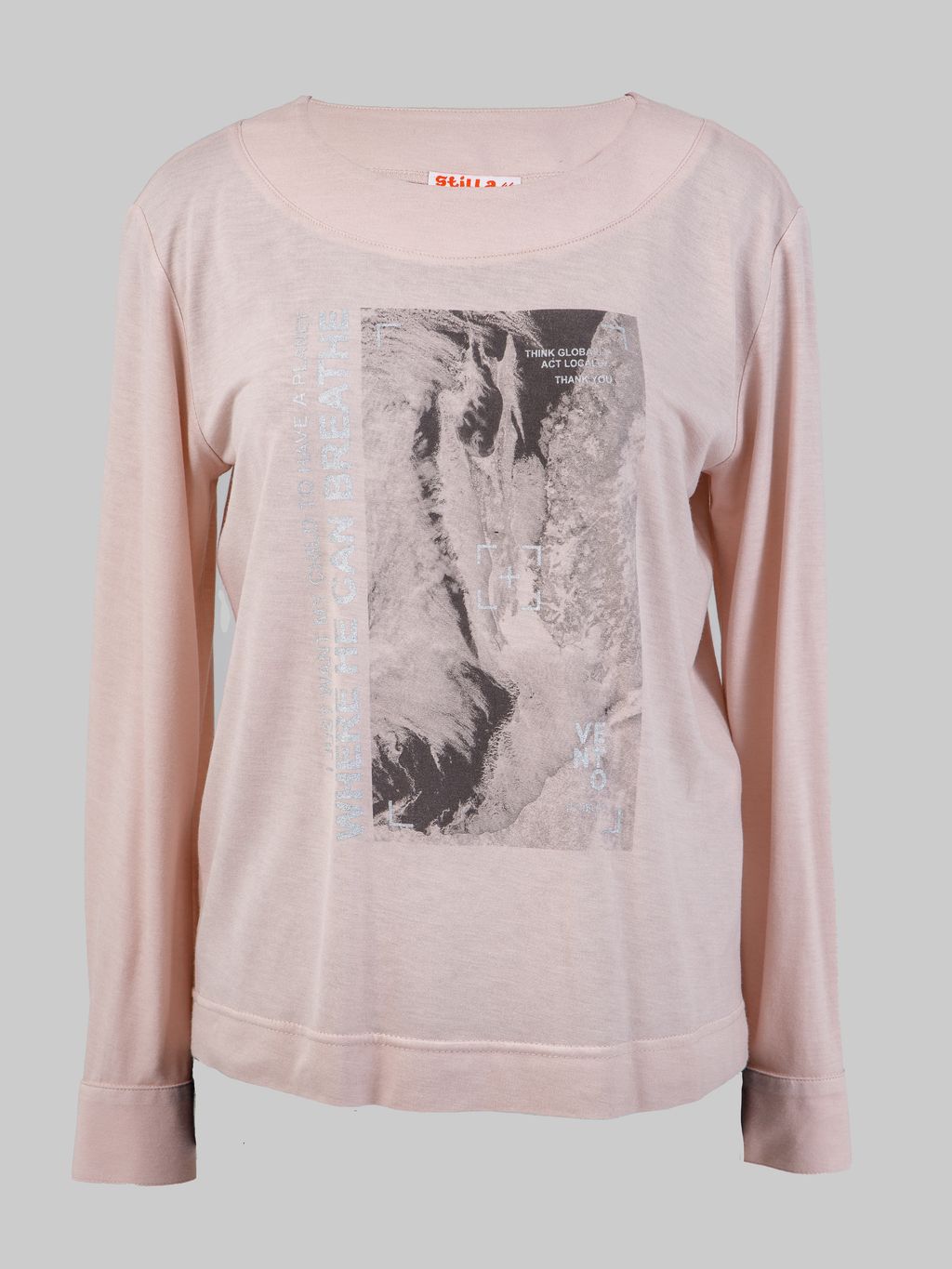 Джемпер с принтом VENTO - Stilla фото 7