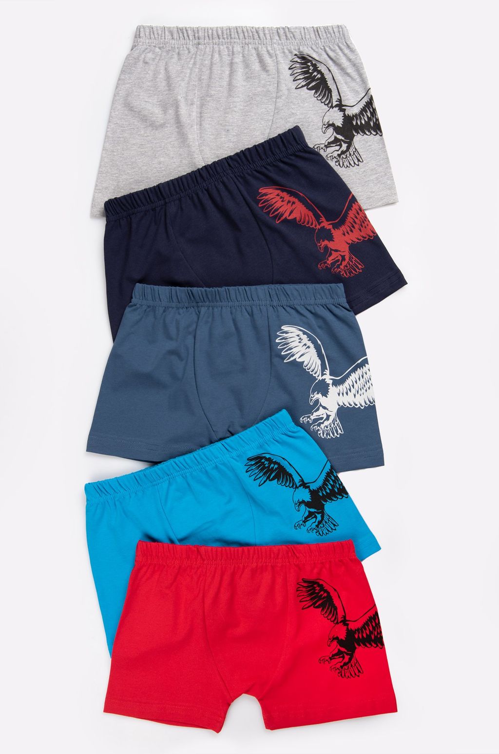 Трусы-боксеры для мальчика 5 шт. Happy Fox  фото 3