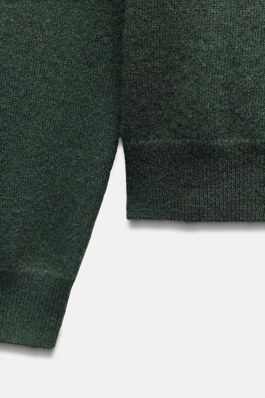 PLAIN KNIT 100% CASHMERE SWEATER - Zara фото 15