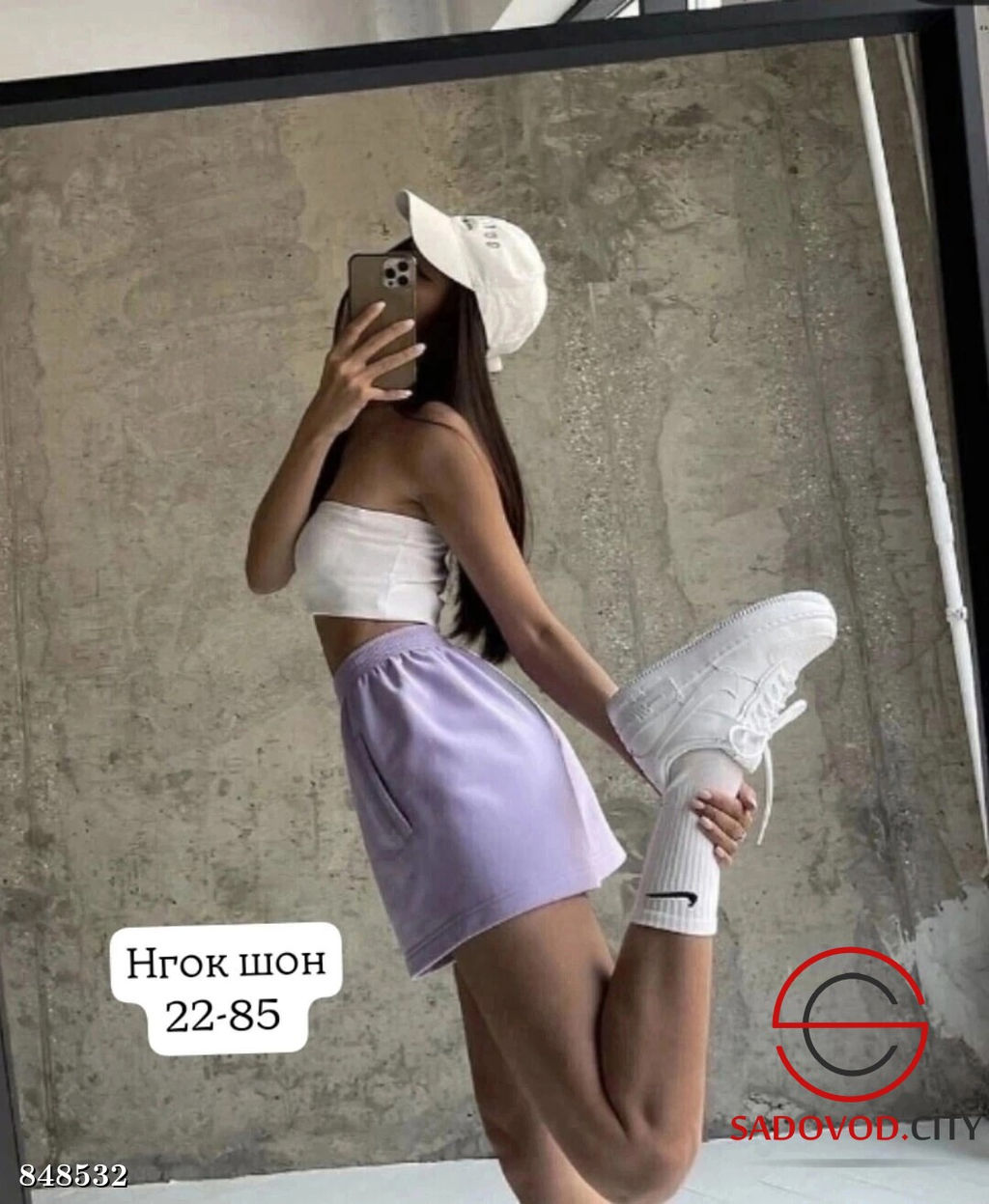 Шорты женские из хлопка - Bruno фото 4