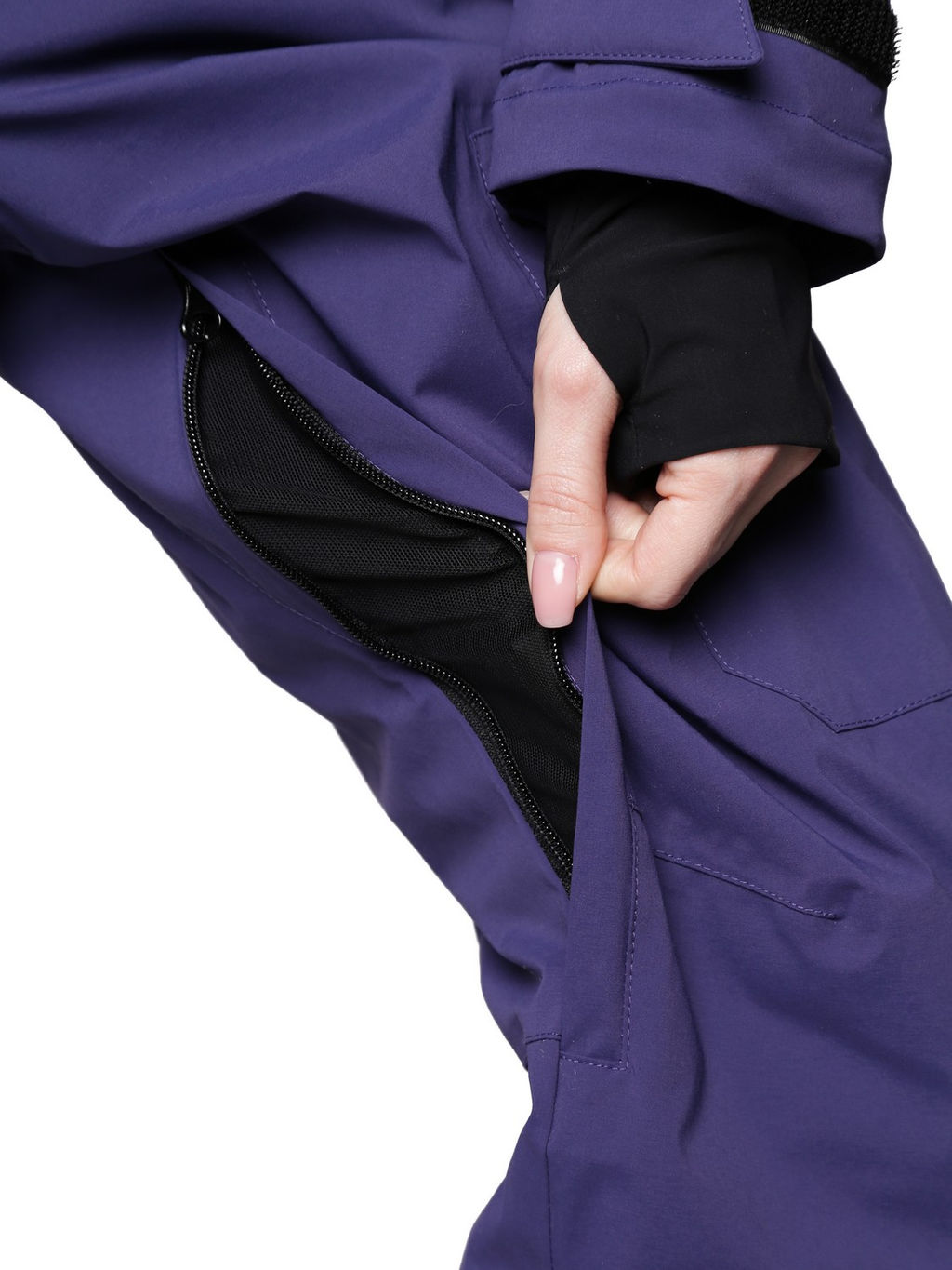 Комбинезон BB-0296 Синий - Snow headquarter фото 8