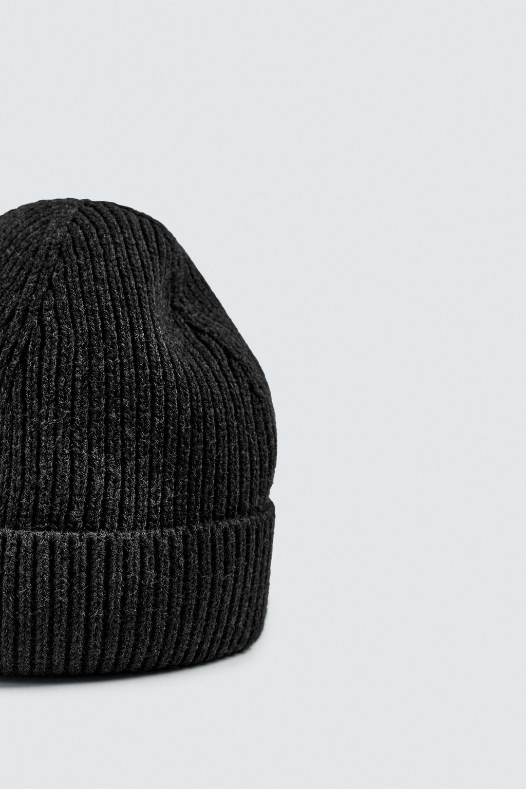 GORRO BEANIE MEZCLA ALGOD?N ORIGINS / Gris vigor?