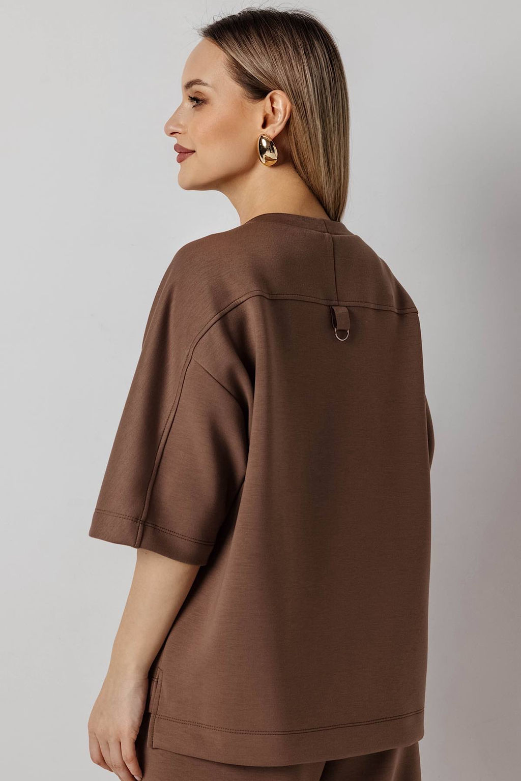 Блузка женская 4482/07/Коричневый