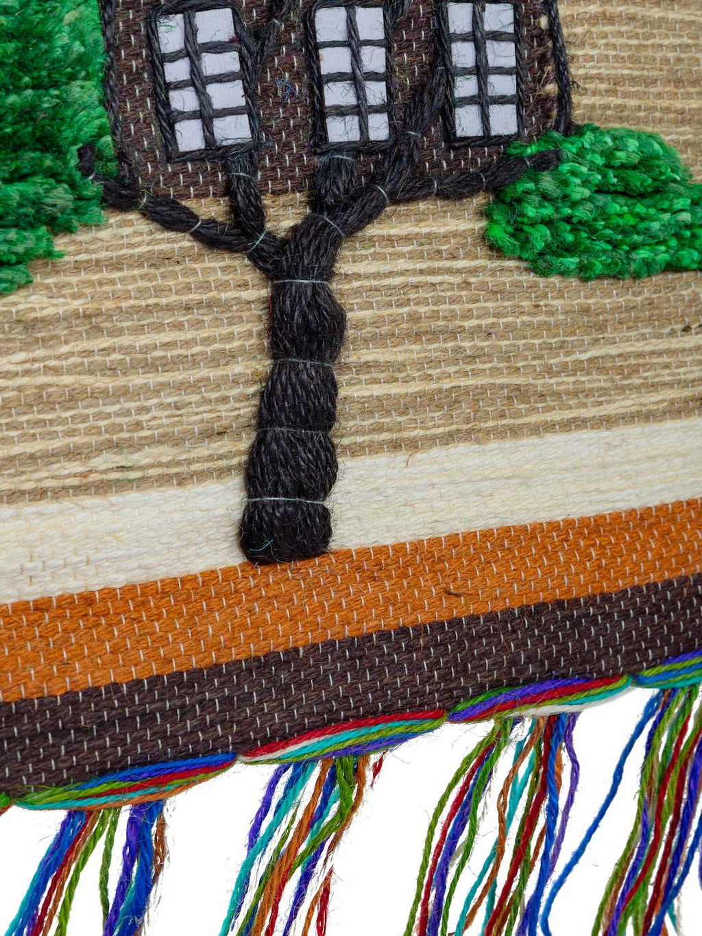 Гобелен (100*80) состав: джут, хлопок № Гб62 - Ганг фото 2