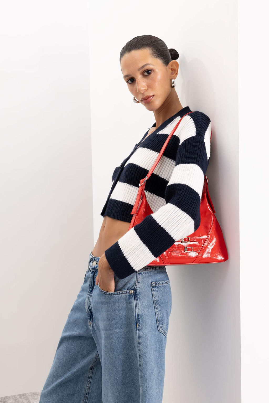 Kad?n Suni Deri Omuz Cantas? - Defacto фото 3