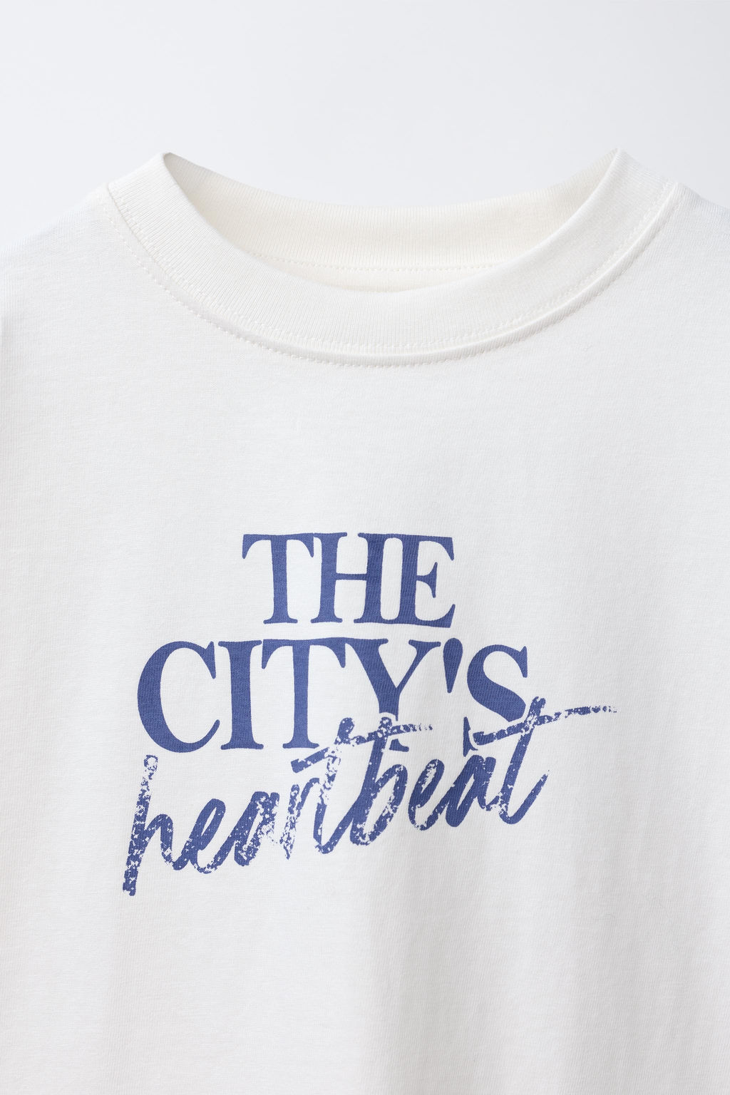 SLOGAN PRINT T-SHIRT