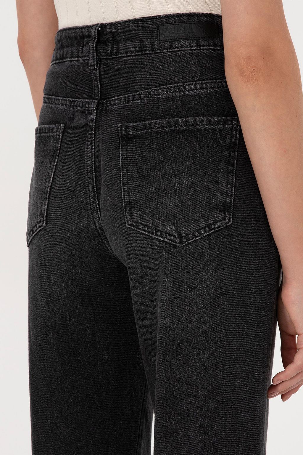 Kad_n Siyah Jean Pantolon - U.s. polo assn фото 6
