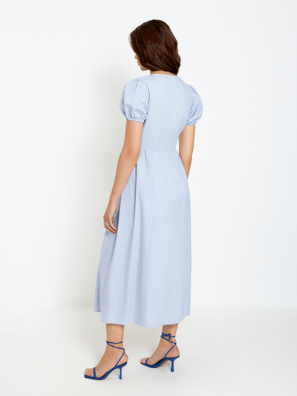 Платье жен. Michaela голубая полоска - Concept club фото 5