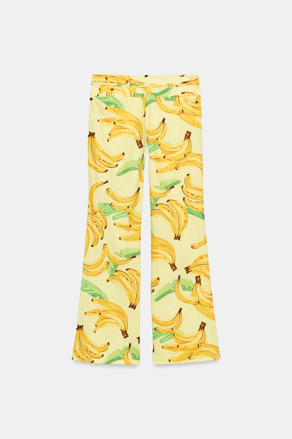 PANTAL?N ESTAMPADO FRUTAS CORD?N / amarillo