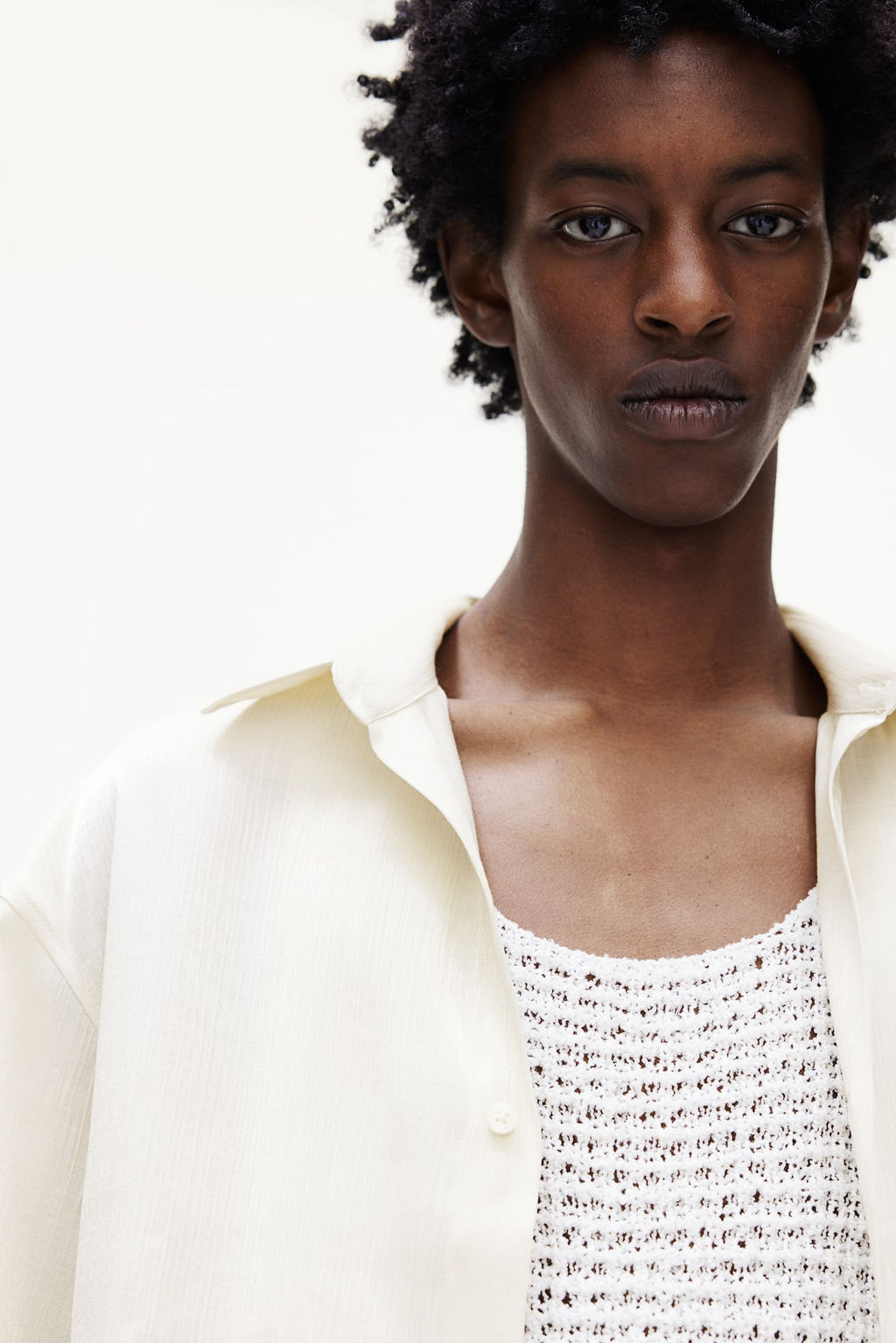 Camisa texturizada Loose Fit - H&m фото 3