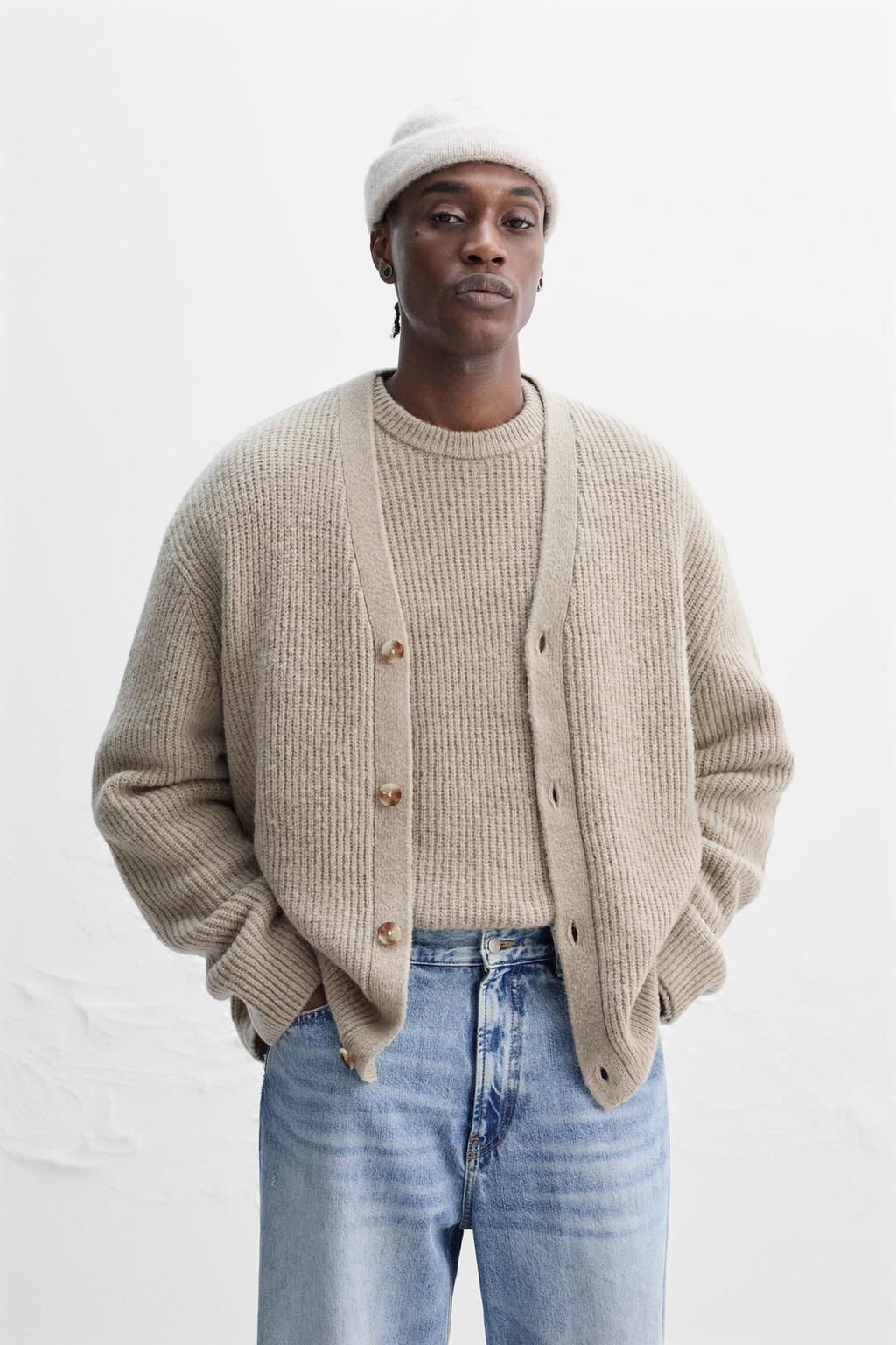 LIMITED EDITION TEXTURED CARDIGAN