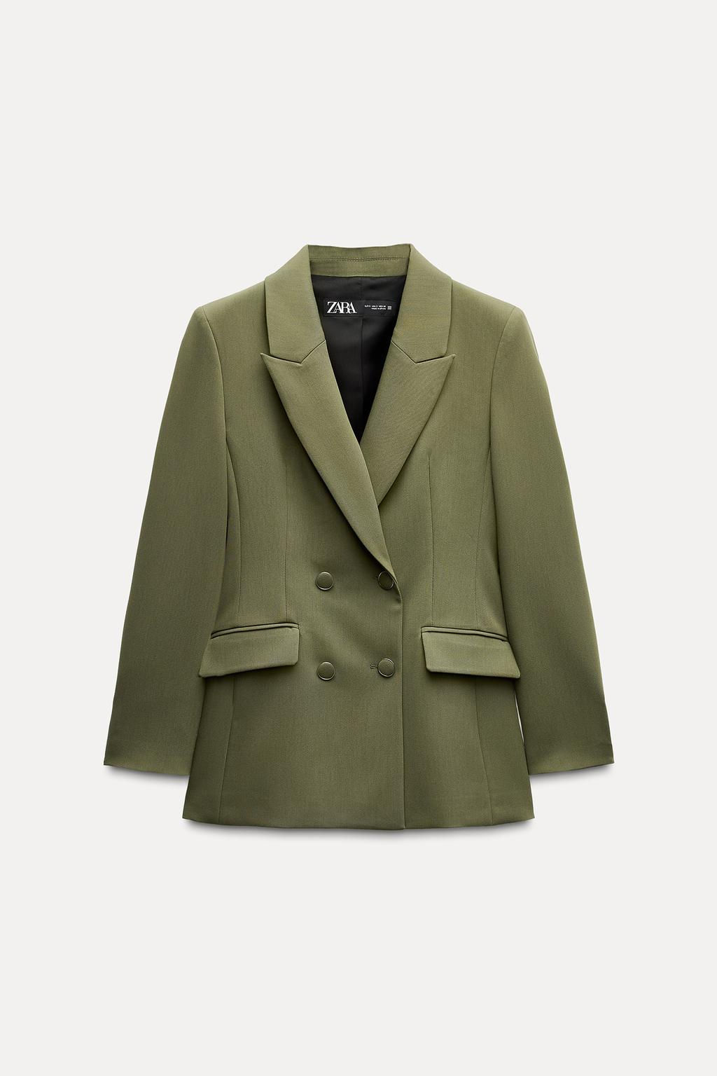 DOUBLE-BREASTED BLAZER - Zara фото 3