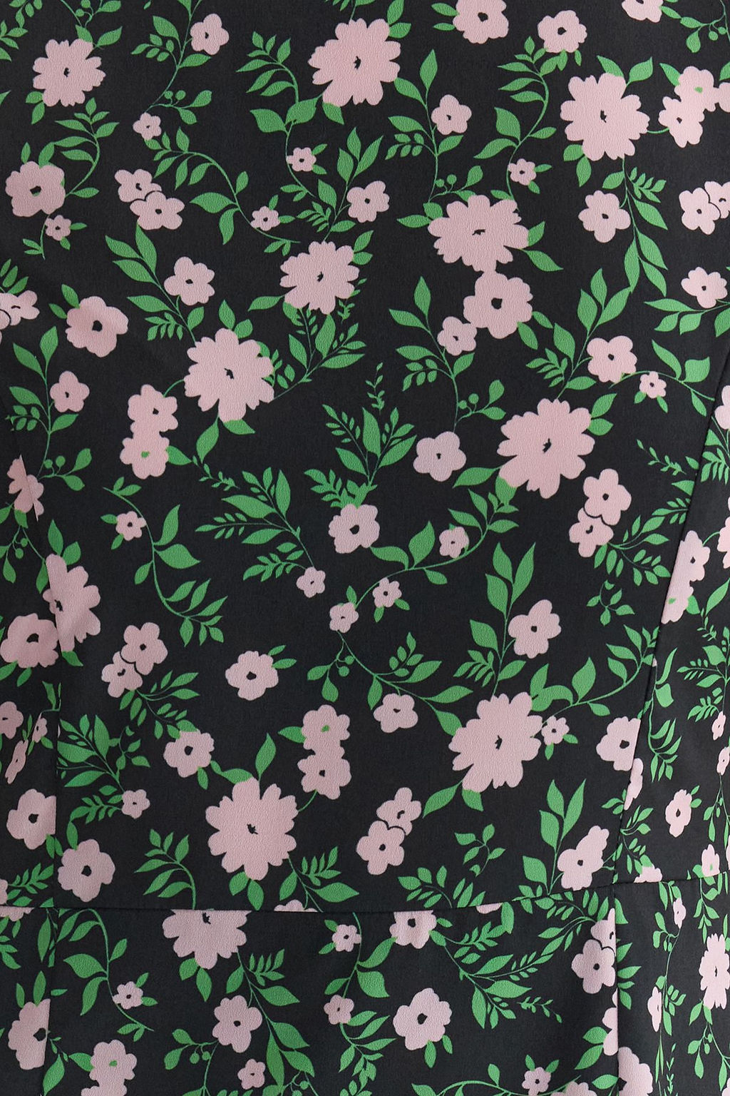 TRENDYOLMILLA Cok Renkli A Kesim Dik Yaka Cicek Desenli Super Mini Astarl? Dokuma Elbise TWOSS21EL2880 фото 4