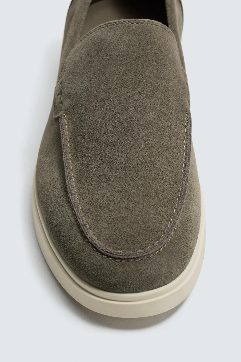 MOCAS?N PIEL CASUAL / Verde - Zara фото 3