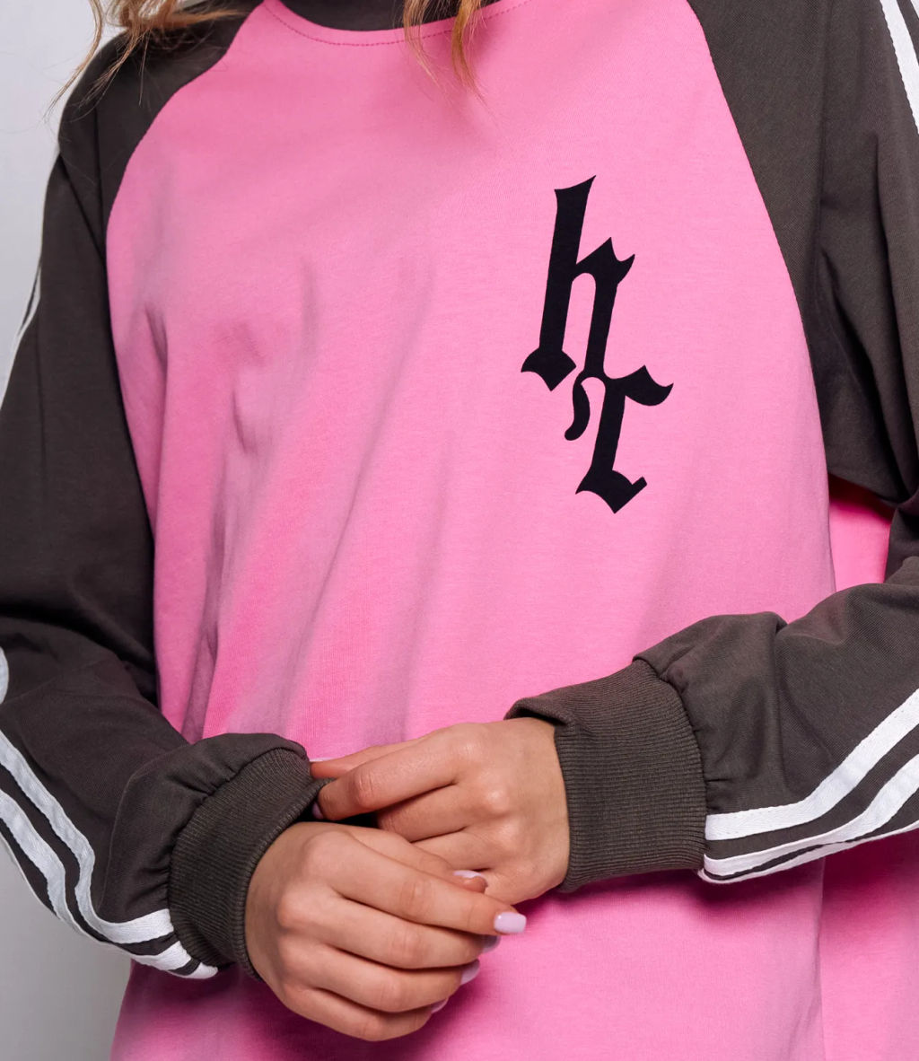 Лонгслив #КТ801 (13), розовый