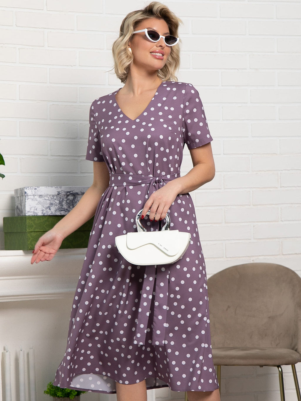 Платье Мое любимое платье (лиловое) П15050-19М