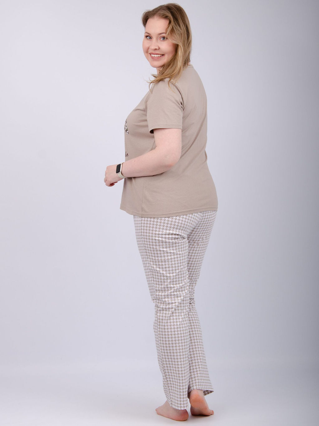 Пижама "Вивианна 2" брюки, трикотаж