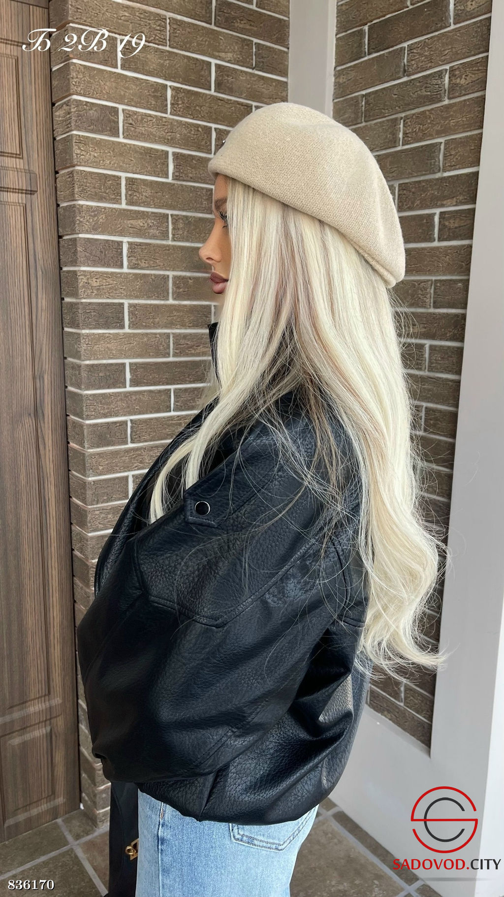 Кепка-берет трикотажная - Bruno фото 3