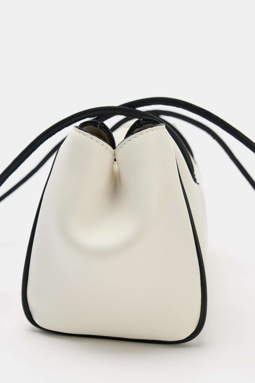 BOLSO DE HOMBRO ALARGADO / blanco - Zara фото 3