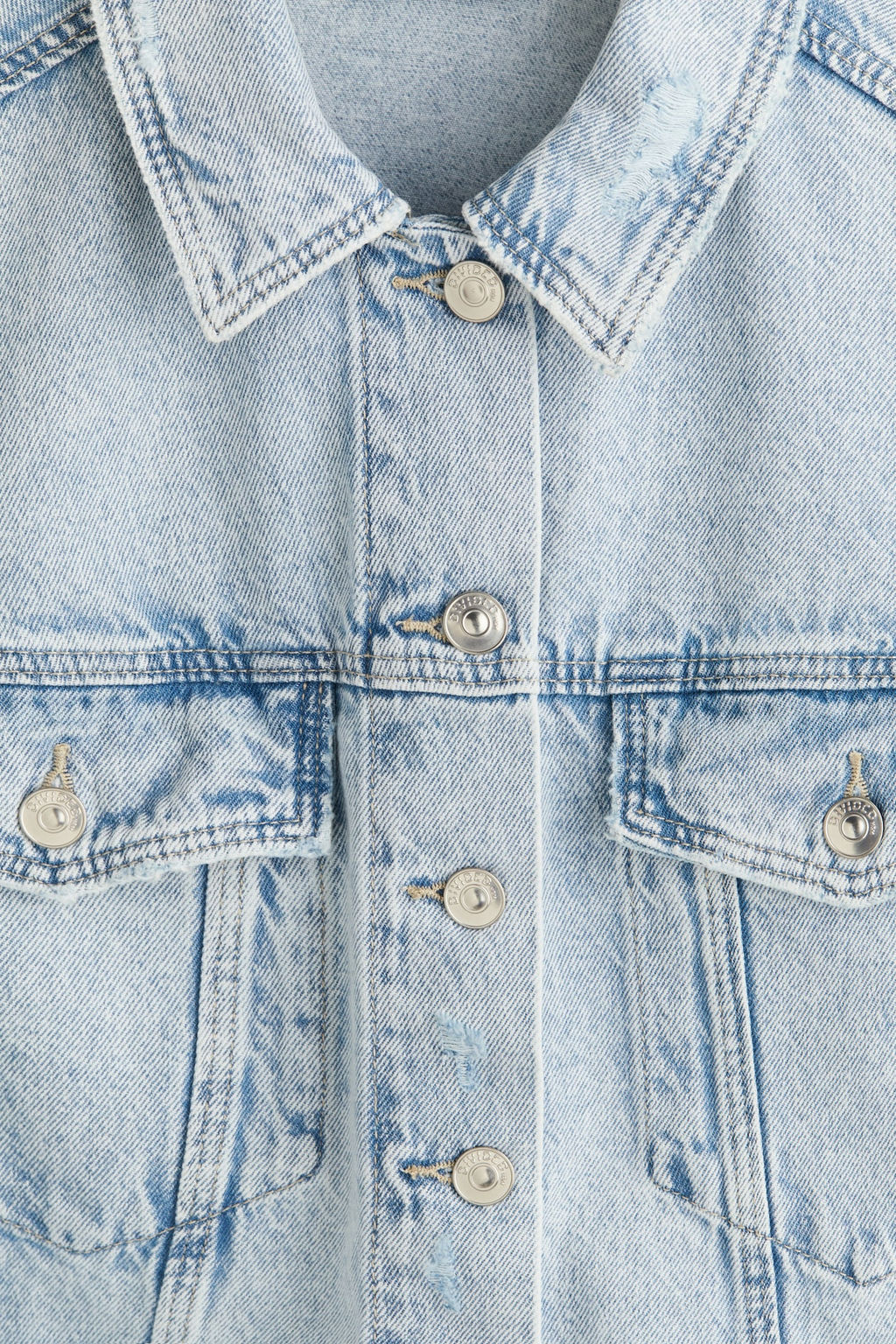 Cazadora denim corta - H&m фото 7