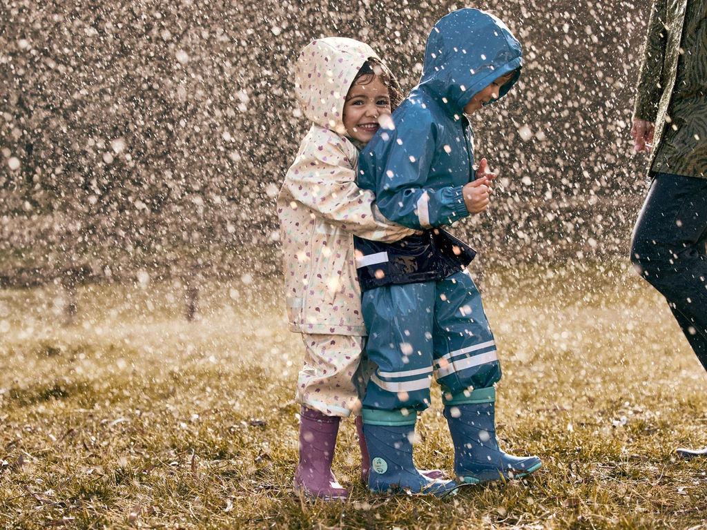 Утепленные резиновые сапоги для девочек LUPILU с мигающими пятками  фото 53