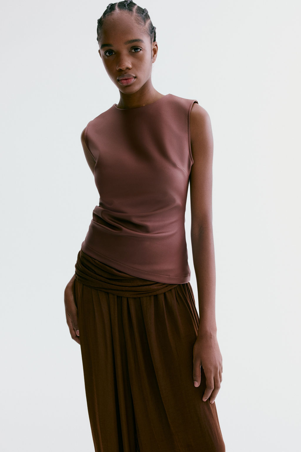 Top en punto revestido - H&m фото 2