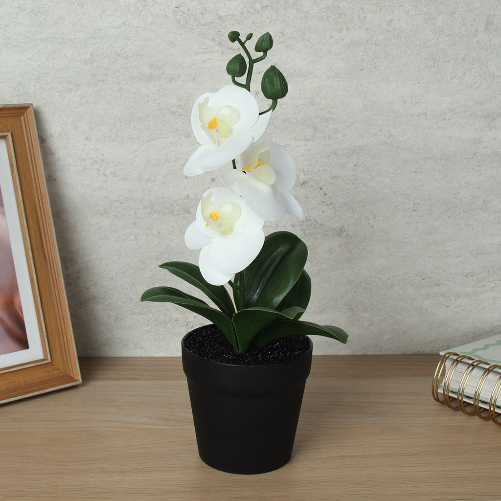 Цена за 1 шт. Цветочная композиция Орхидея / ZH-013 /уп 12/144/ - Галеонтрейд фото 3