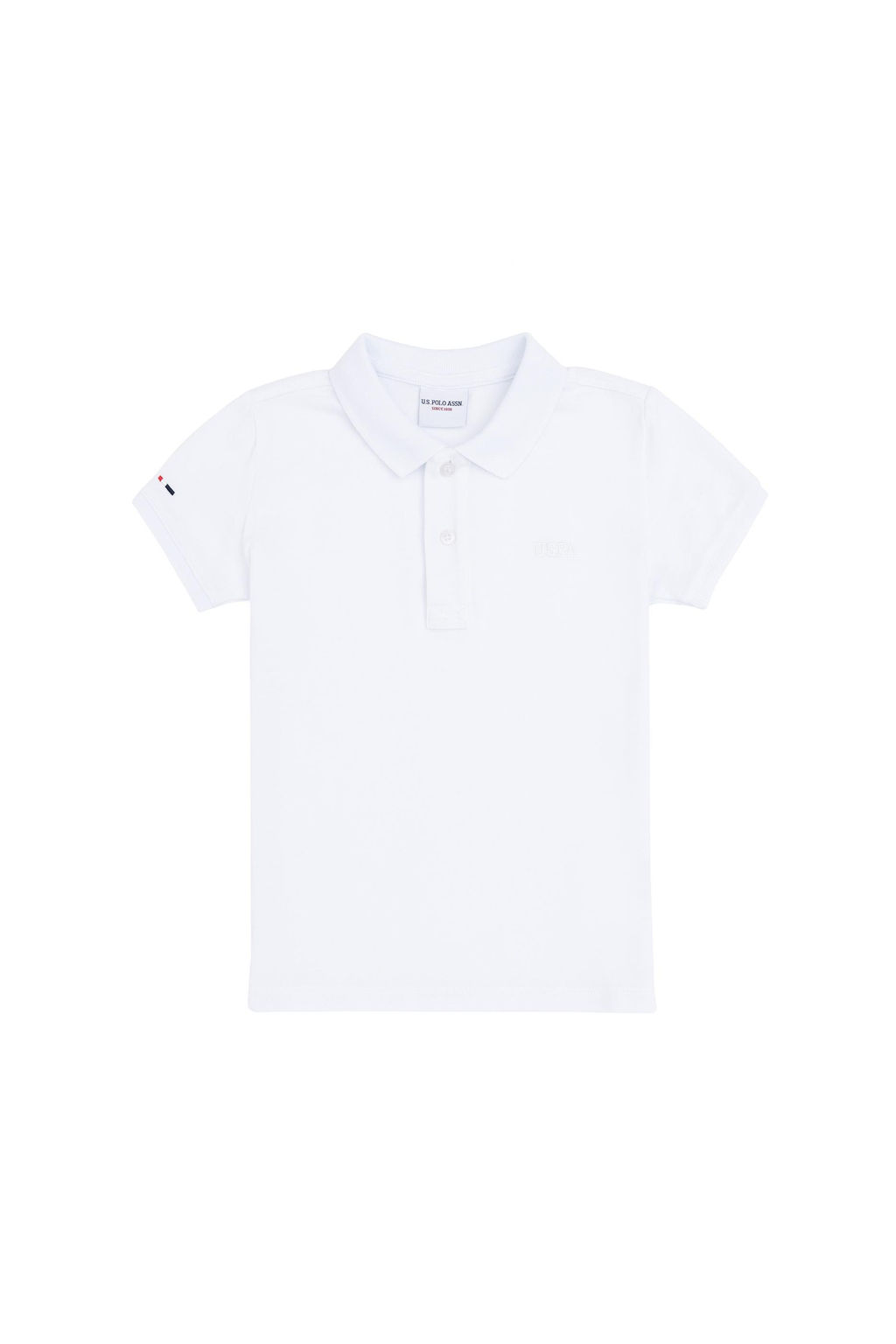 Футболка для мальчиков U.S. Polo Assn. хлопок белая  фото 13
