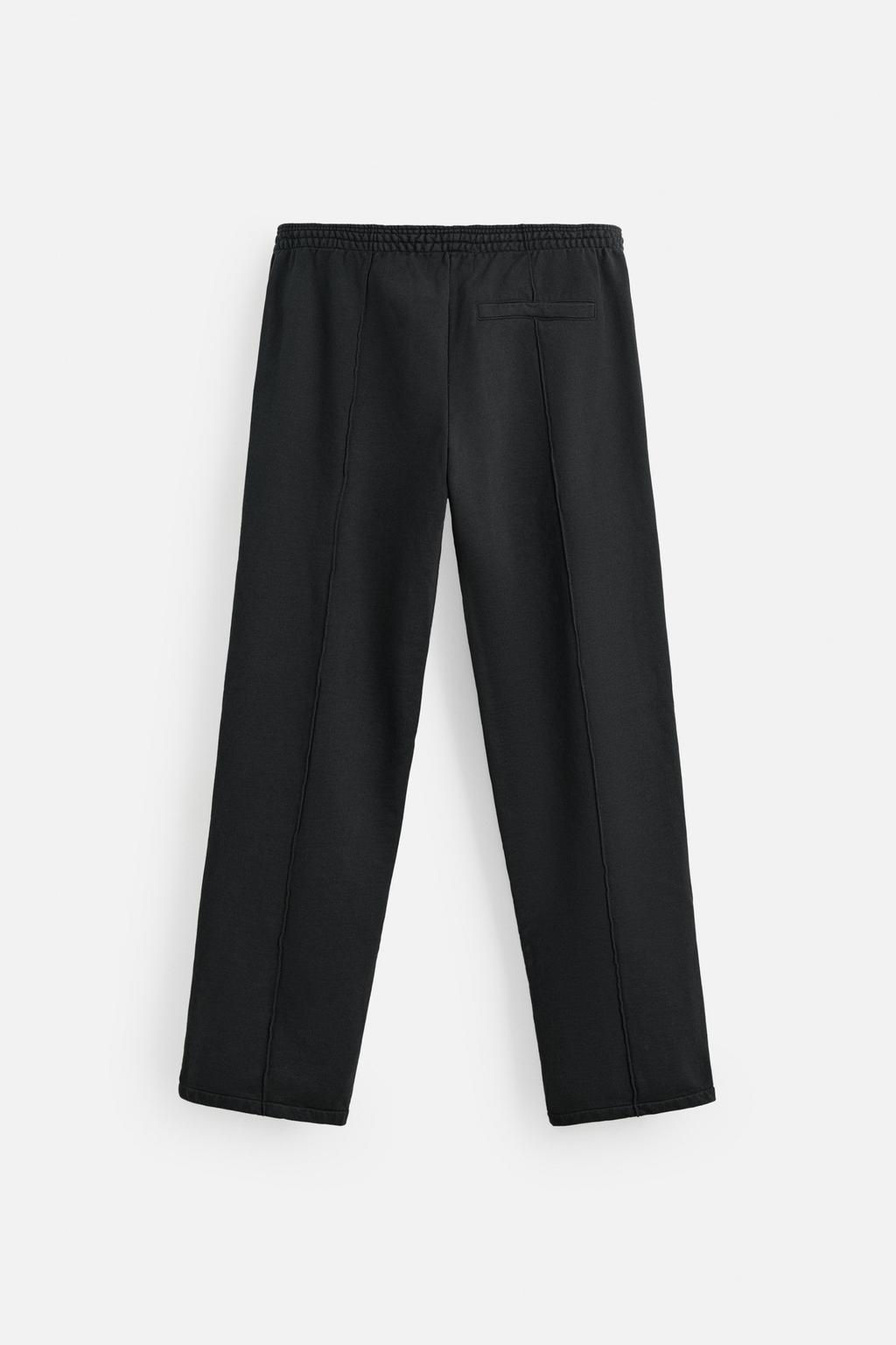 JOGGER TROUSERS WITH SEAM DETAIL - Zara фото 7