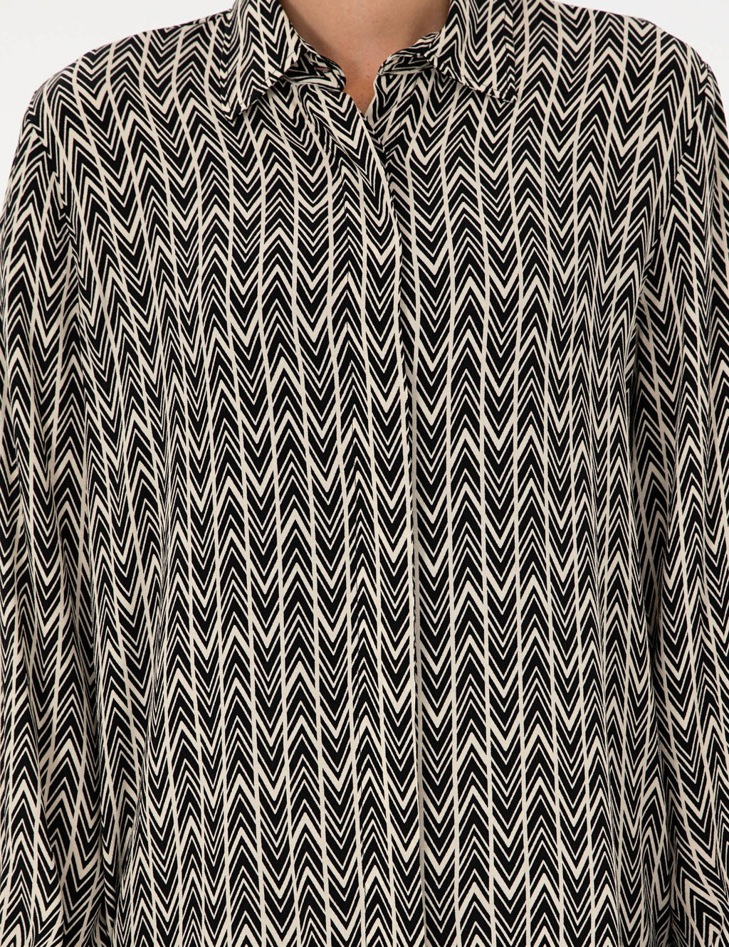 Siyah Comfort Fit Uzun Kollu G_mlek - Pierre cardin фото 6