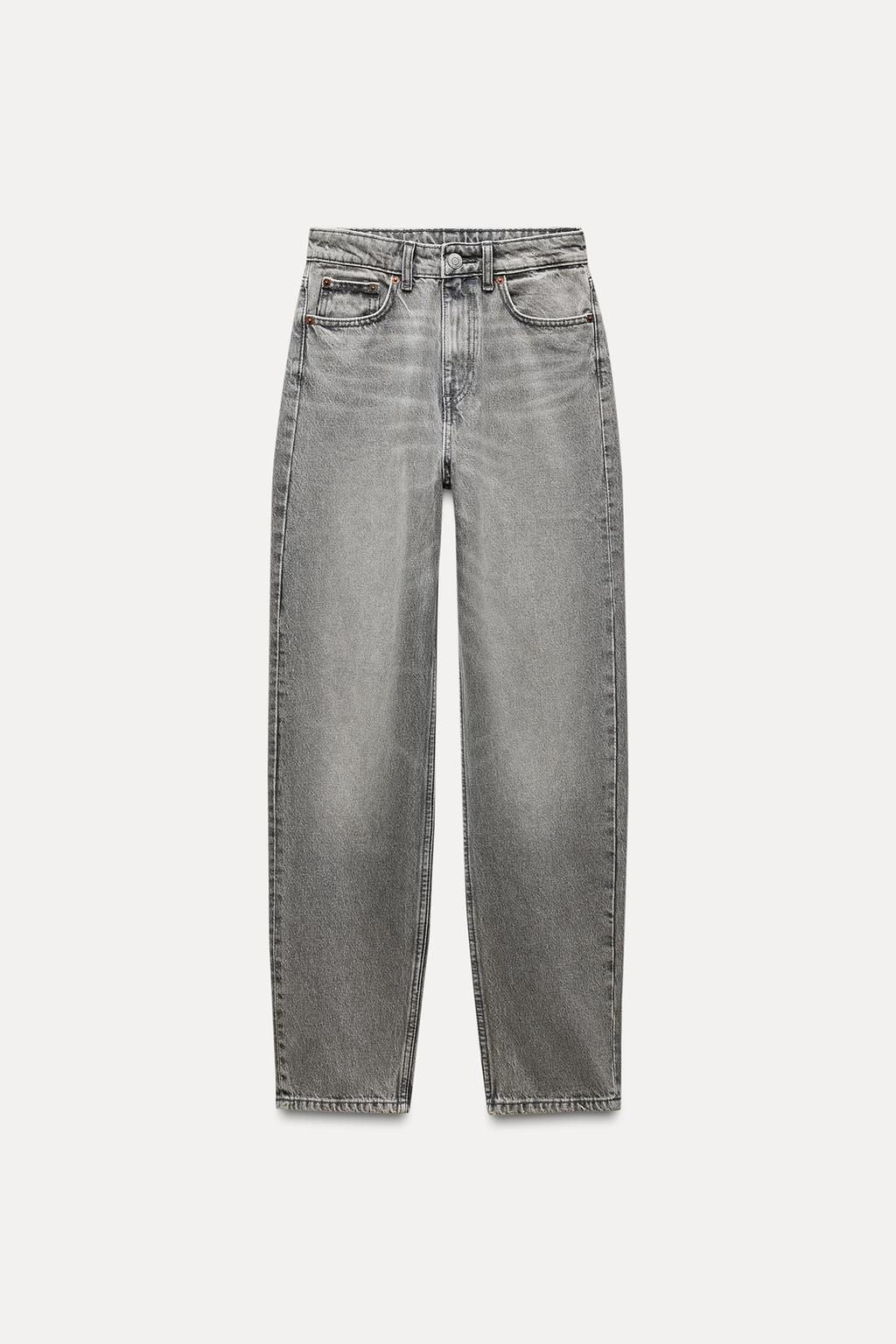 TRF MOM FIT HIGH-WAIST JEANS - Zara фото 49