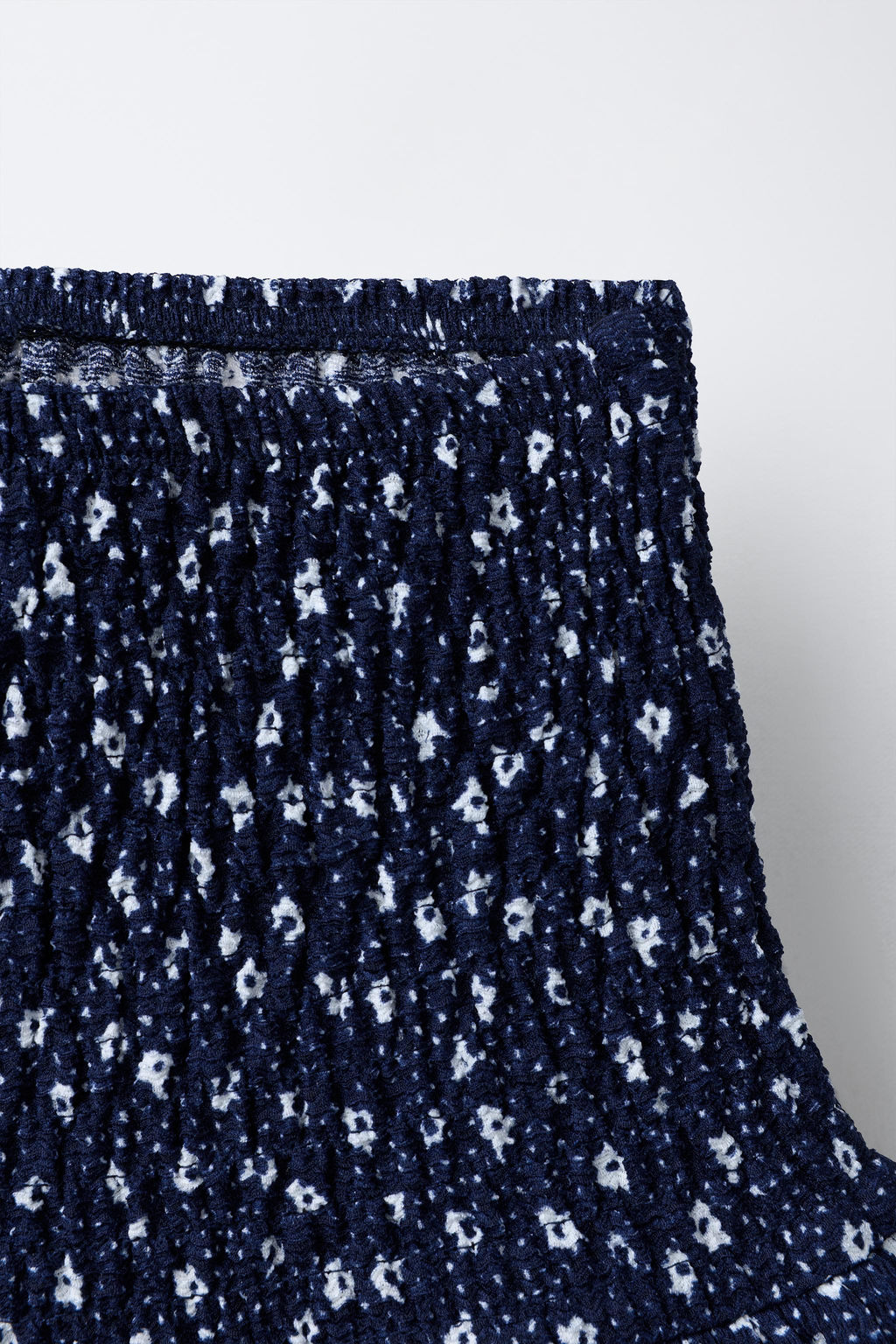 FALDA BERMUDA FLORES / Azul - Zara фото 3