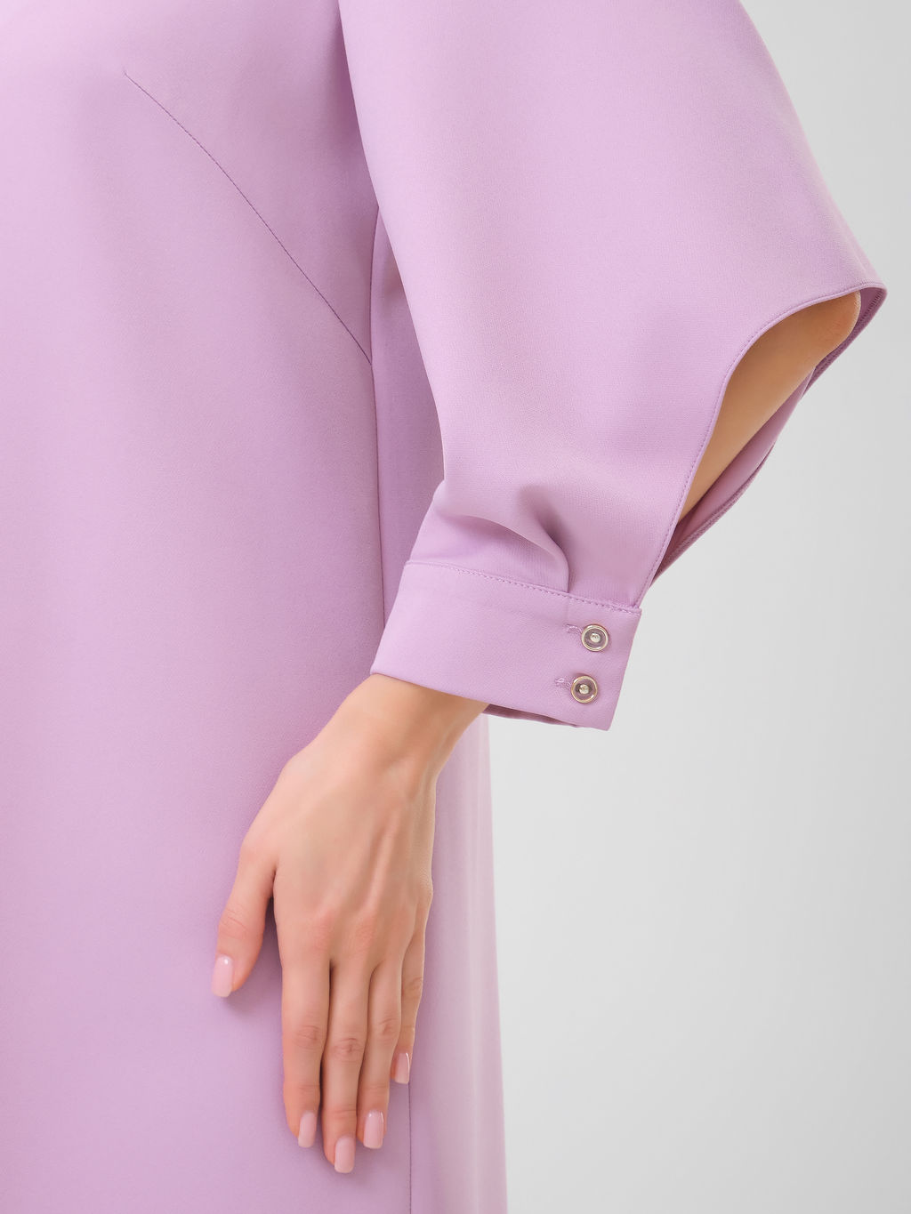 Платье с фантазийным рукавом - Stilla фото 5