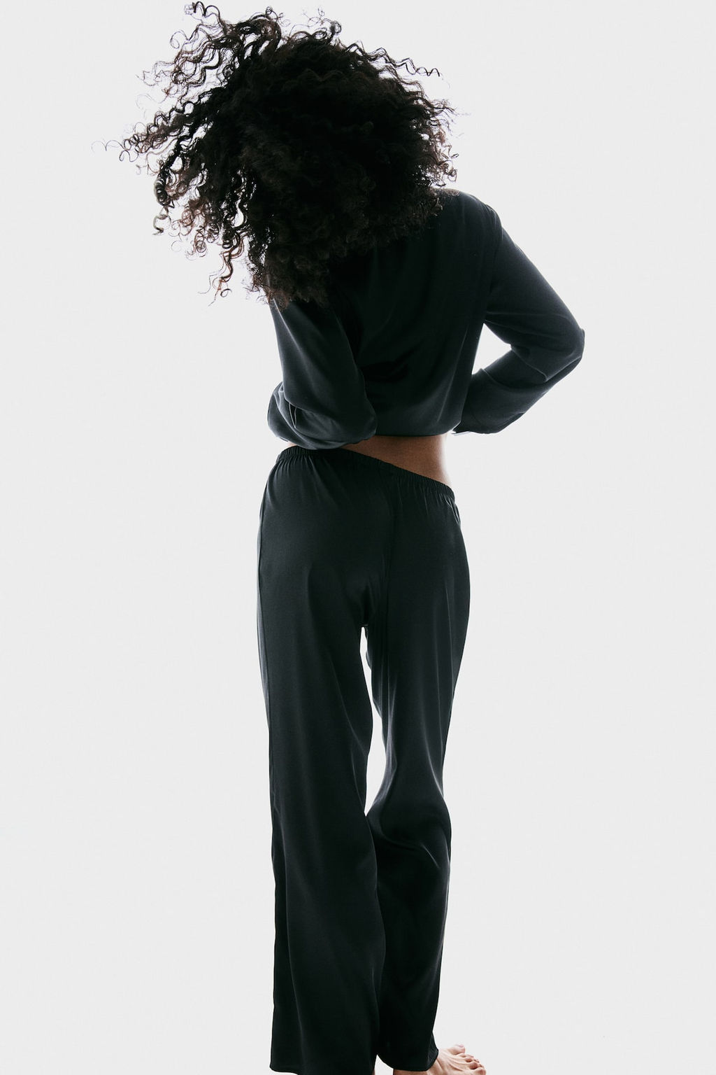 Pijama de saten - H&m фото 4