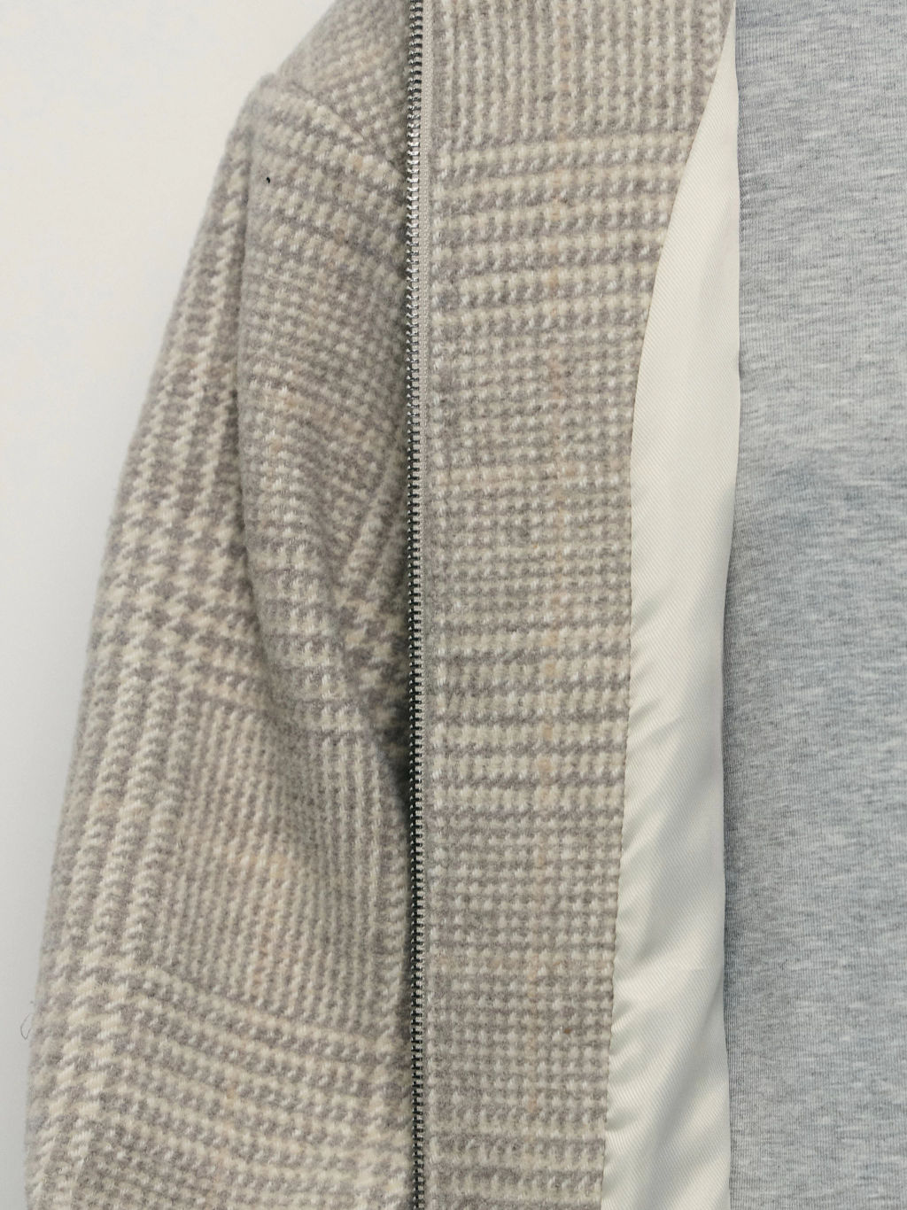 Полупальто с вязаным воротником / Zarina  фото 7