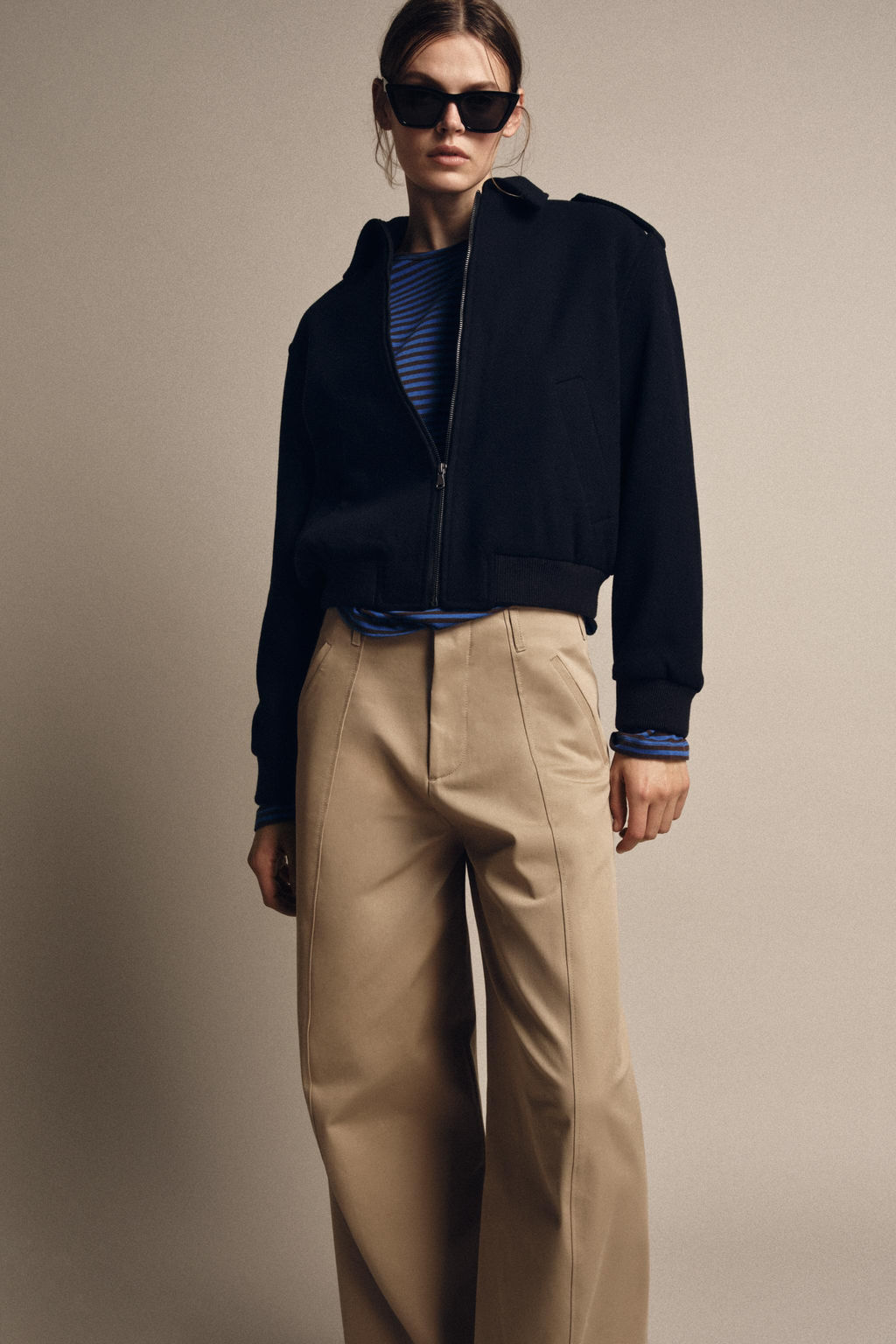 ZW COLLECTION CARROT TROUSERS - Zara фото 6