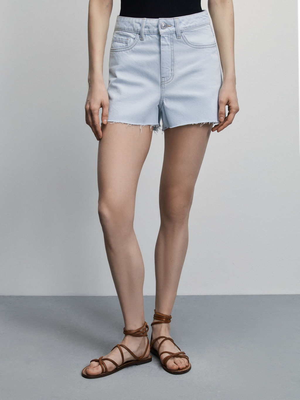 Джинсовые шорты / Zarina  фото 3