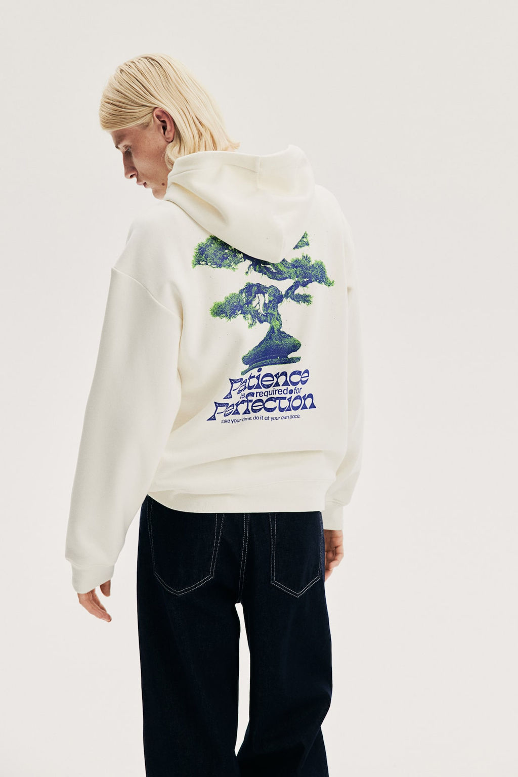 Sudadera con capucha y estampado Loose Fit - H&m фото 2