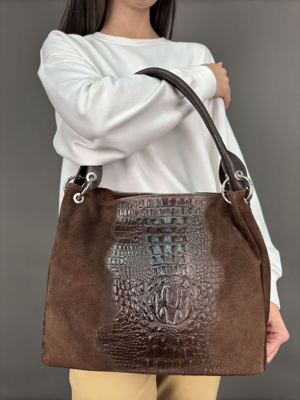 Cумка женская из телячьей кожи